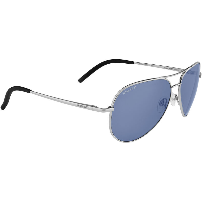 CARRARA, Shiny Silver-Mineral Polarized 555nm Blue Cat 2 to 3, hi-res image number null